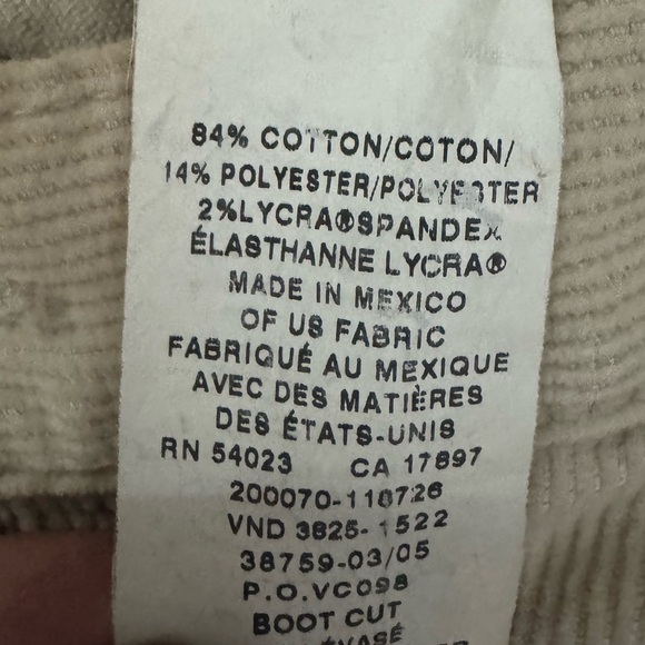 GAP Women's Bootcut Corduroy Pants Size 12 - Picture 5 of 6